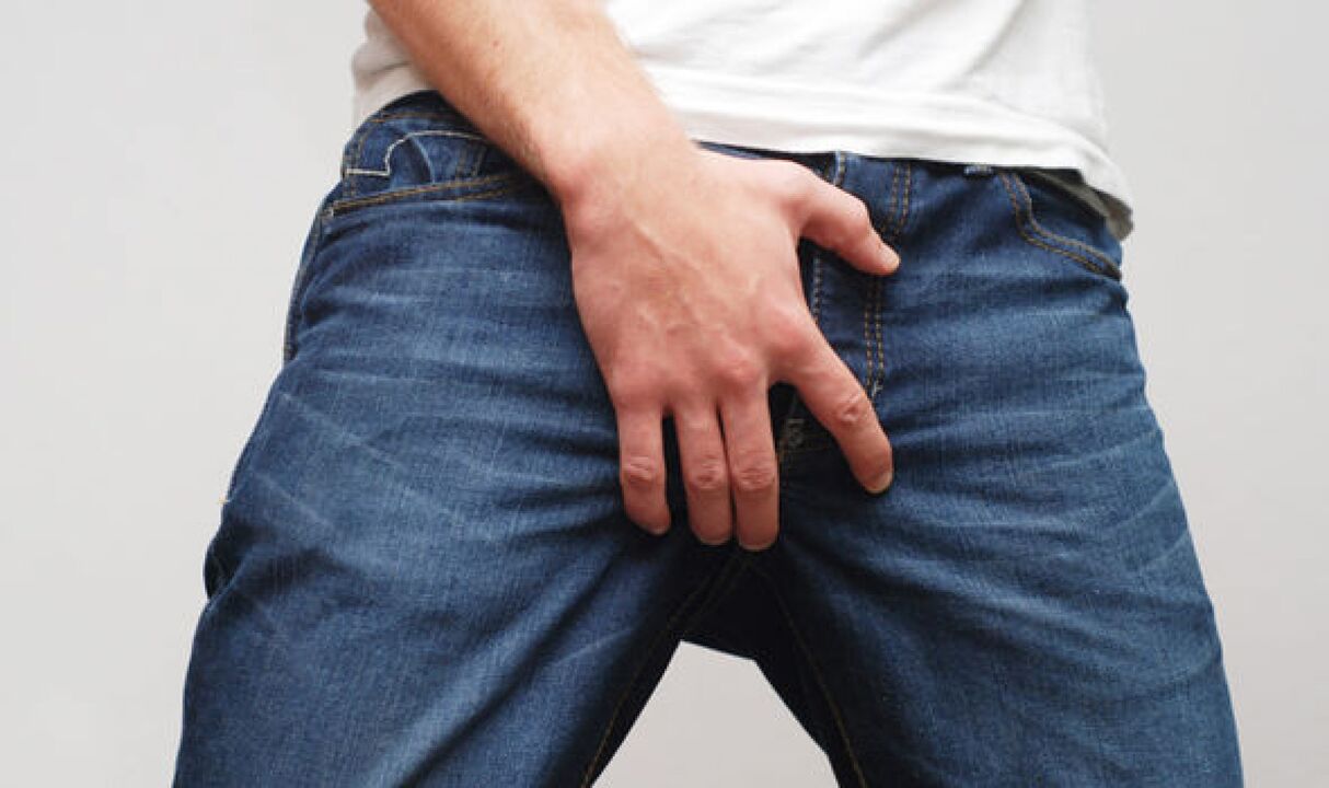 Pain in groin with prostatitis
